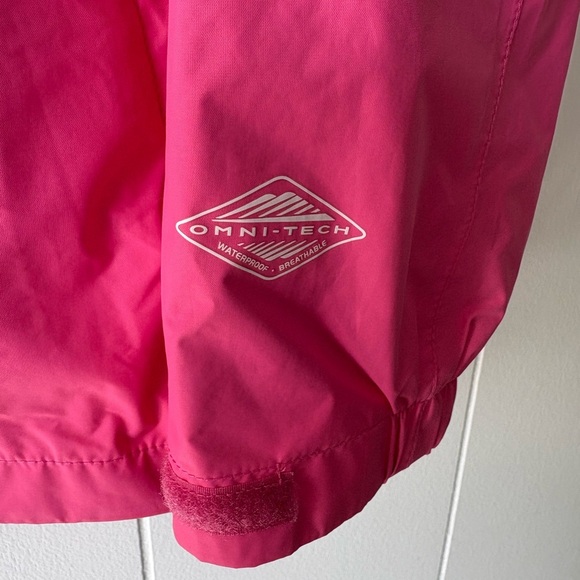 Columbia Pink Water-Resistant Lightweight Rainjacket XS - Picture 6 of 6